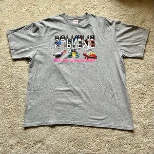 Supreme Friends Graphic T-Shirt in Grey